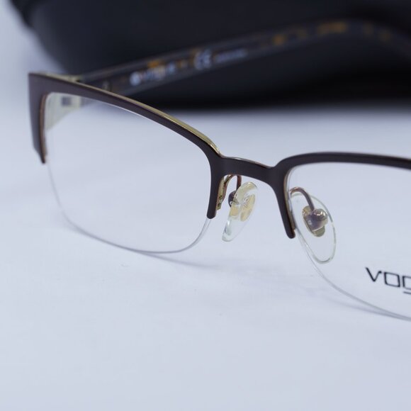 Vogue VO4014B 934 Eyeglasses - Brown Frame 50mm main image 8